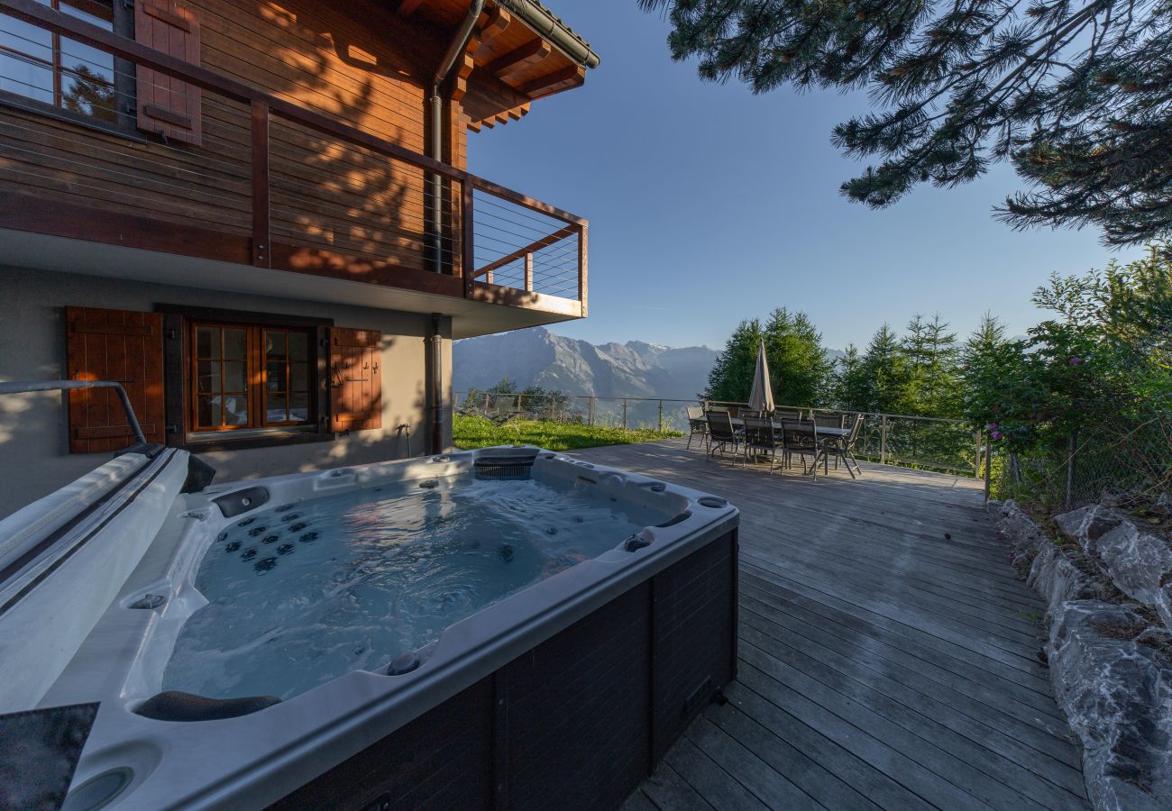 Chalet in Haute-Nendaz - Chalet Riquet - ski-in/out - luxe
