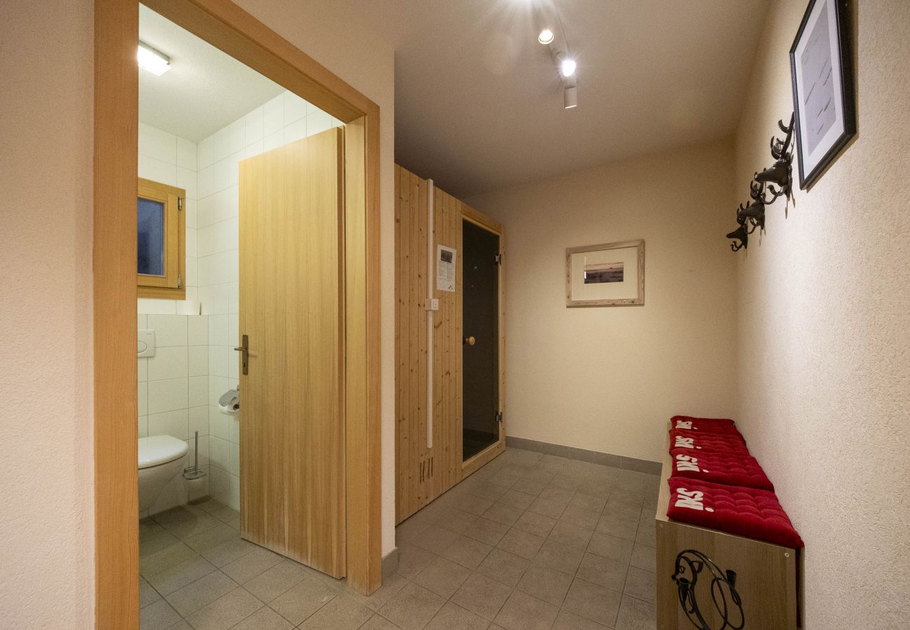 Chalet in Haute-Nendaz - Chalet Nid Blanc wood burning hottub