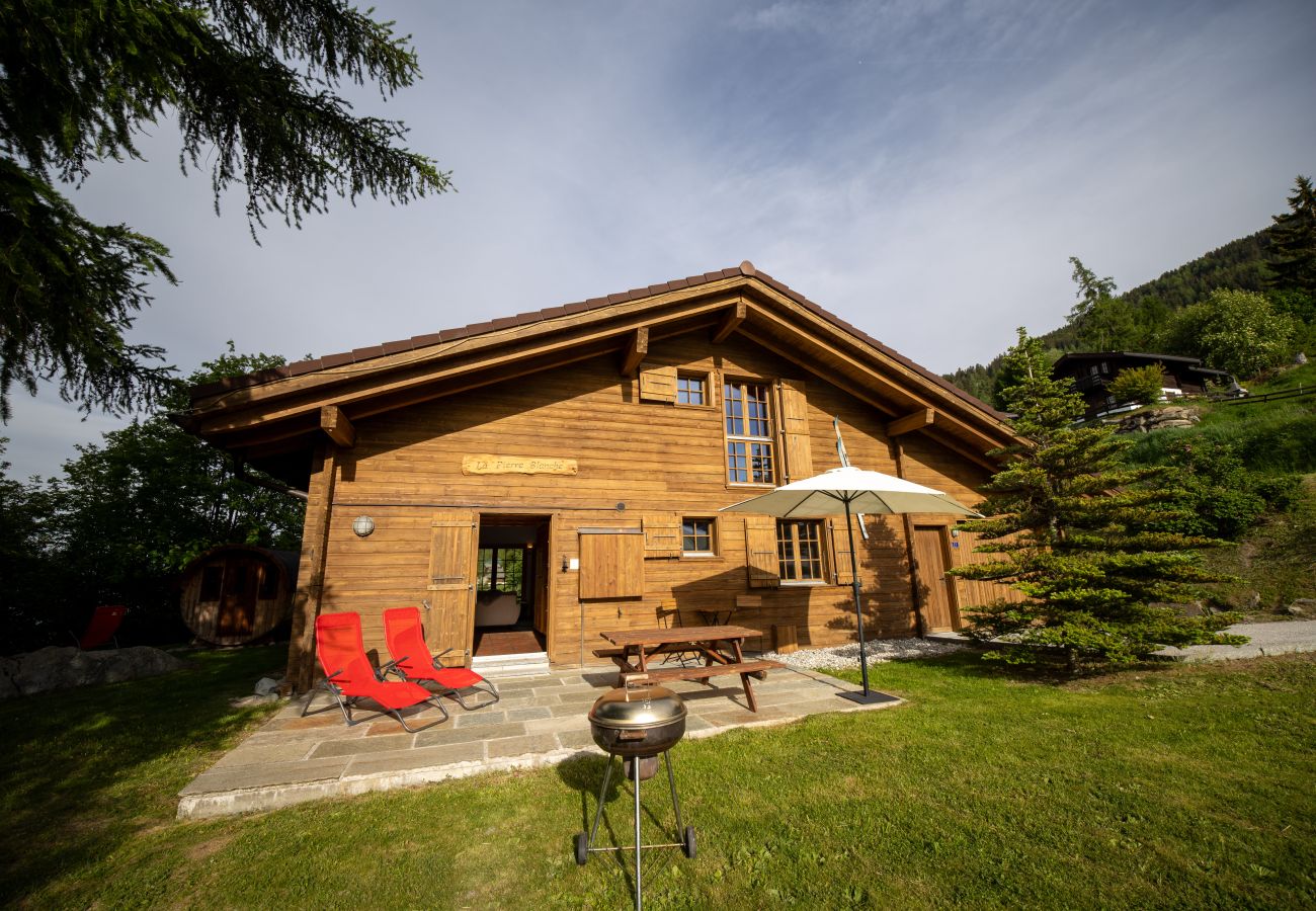 Chalet in Haute-Nendaz - Chalet Pierre Blanche - Ski-in/out