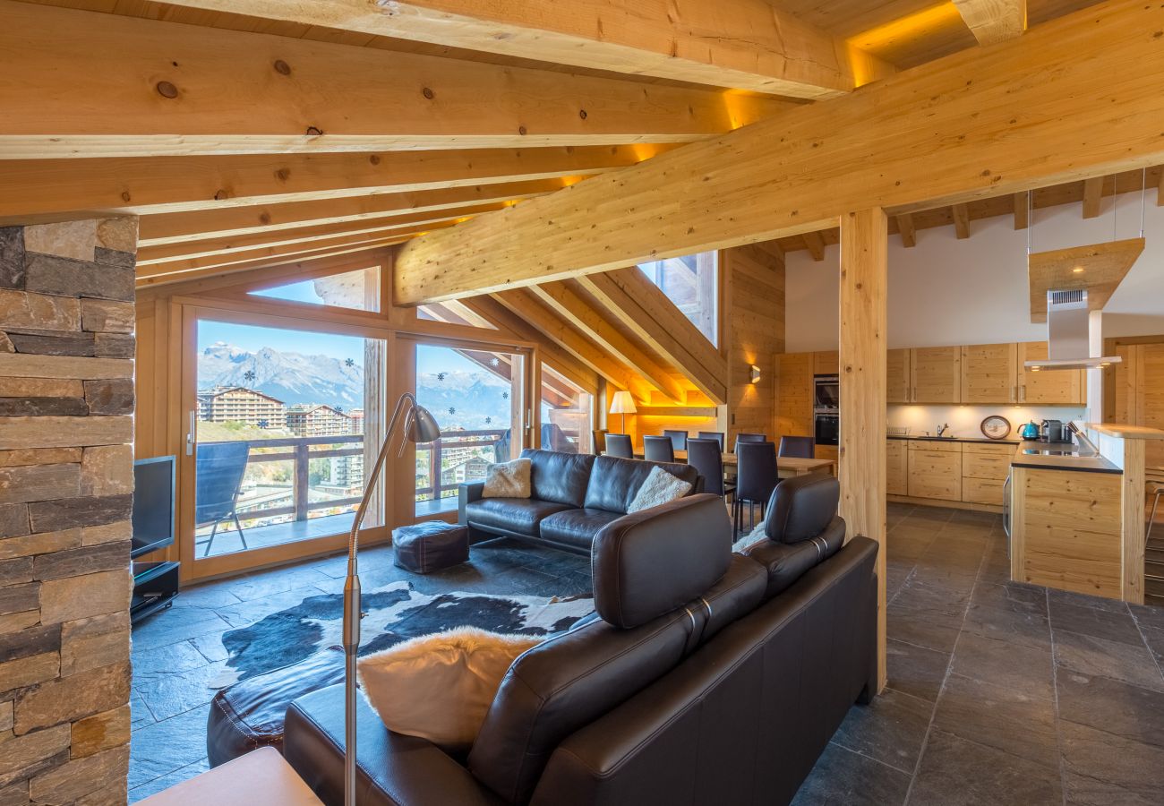 Apartment in Haute-Nendaz - Montagnard 12 - Spa Access