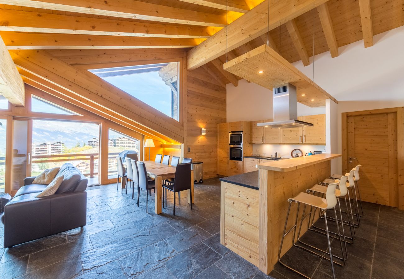 Apartment in Haute-Nendaz - Montagnard 12 - Spa Access