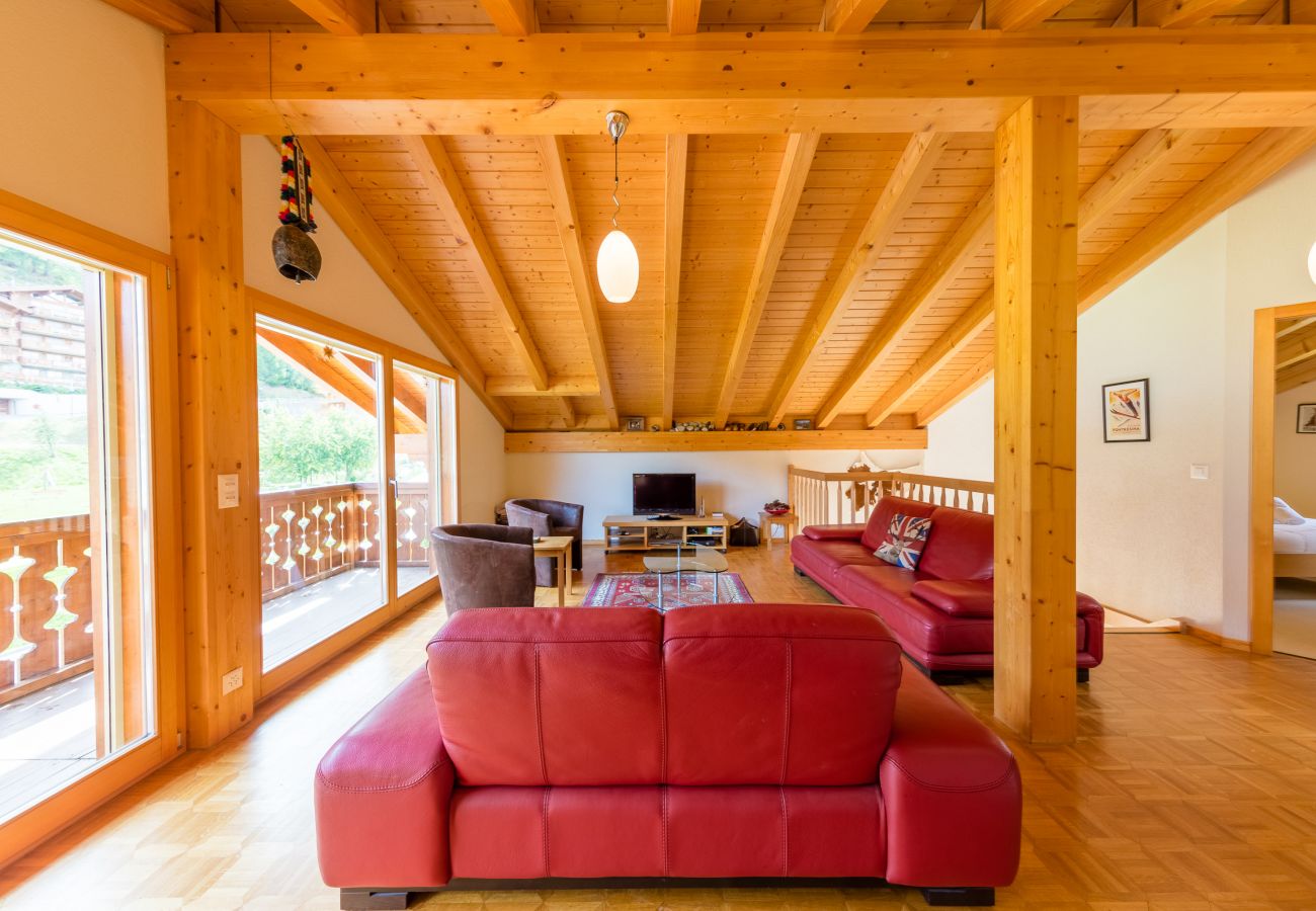 Chalet in Haute-Nendaz - Chalet Yokanga excellent location