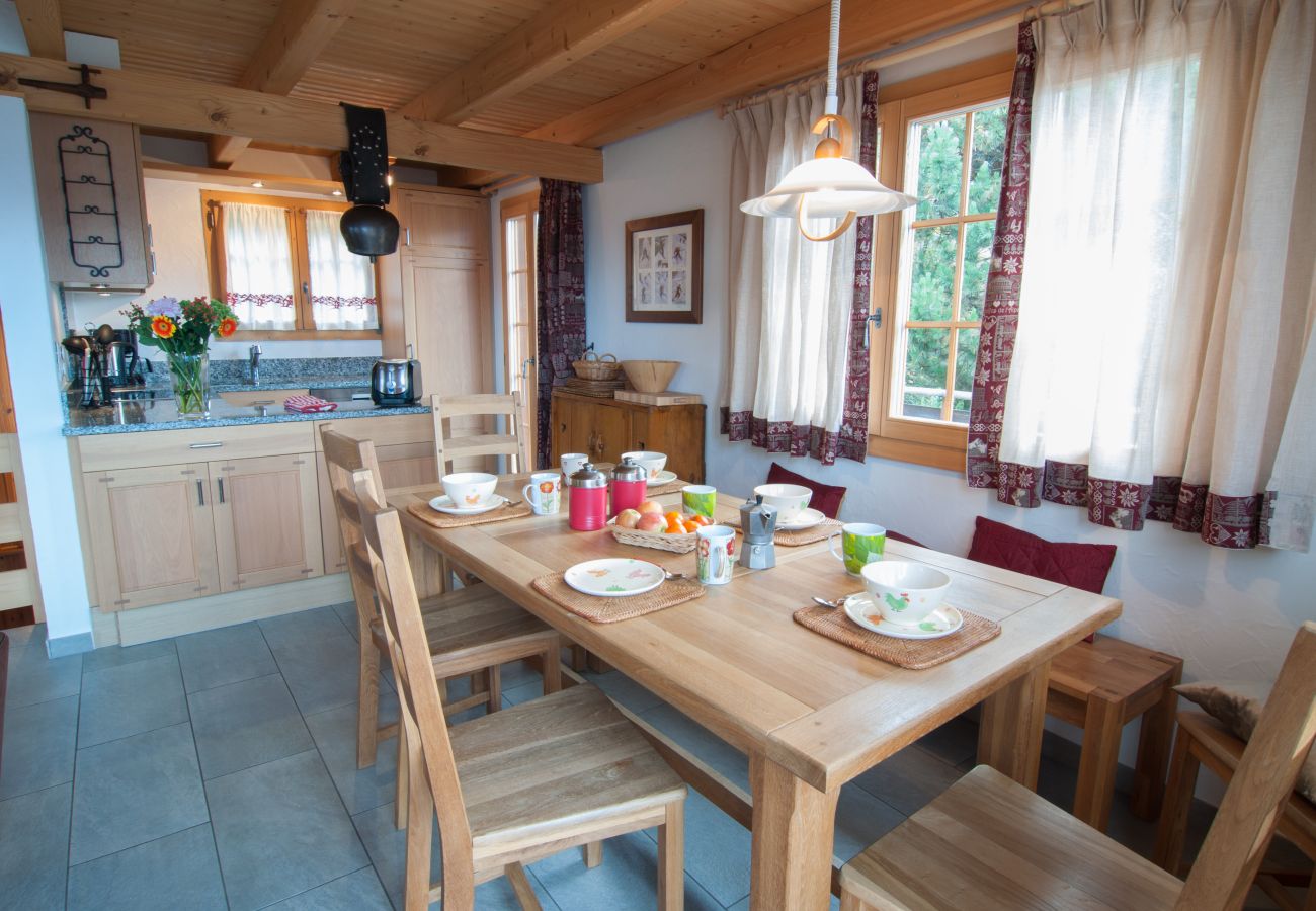 Chalet in Haute-Nendaz - Chalet Lisa, ski-in/out, accessible by car