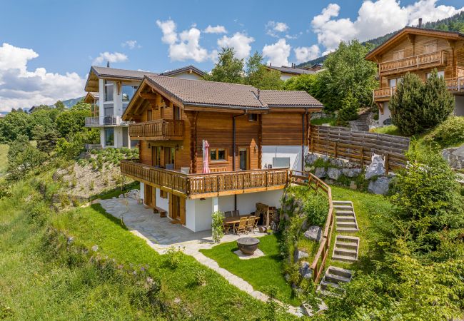 Villa in Haute-Nendaz - Chalet Le Papillon, sauna, 4 Vallées