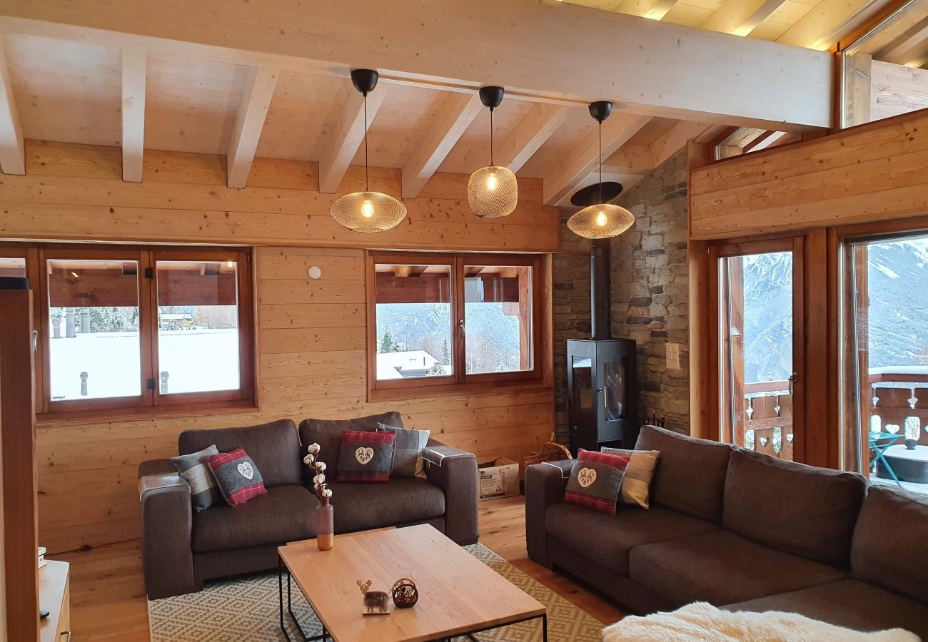 Apartment in Haute-Nendaz - Appartement Nendaz Chardon Bleu