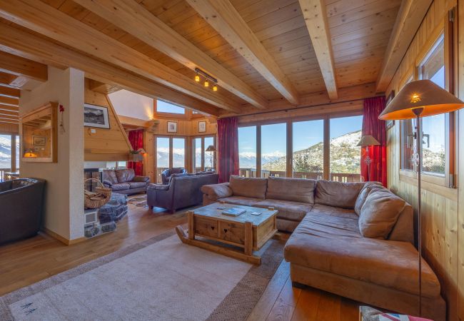 Chalet in Haute-Nendaz - Chalet Vansamis, views & sauna Chalet in Haute-Nendaz - Chalet Vansamis, views & sauna