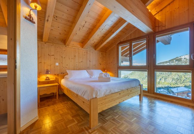 Chalet in Haute-Nendaz - Chalet Vansamis, views & sauna