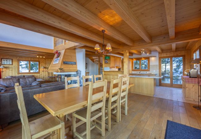 Chalet in Haute-Nendaz - Chalet Vansamis, views & sauna