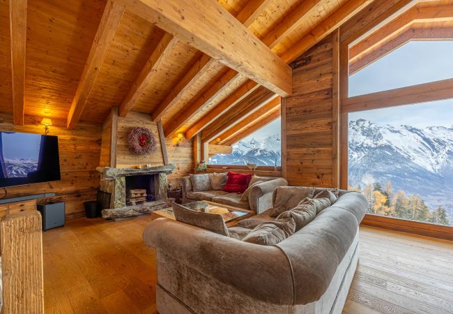 Chalet in Haute-Nendaz - Above the Clouds - spacious chalet with great view