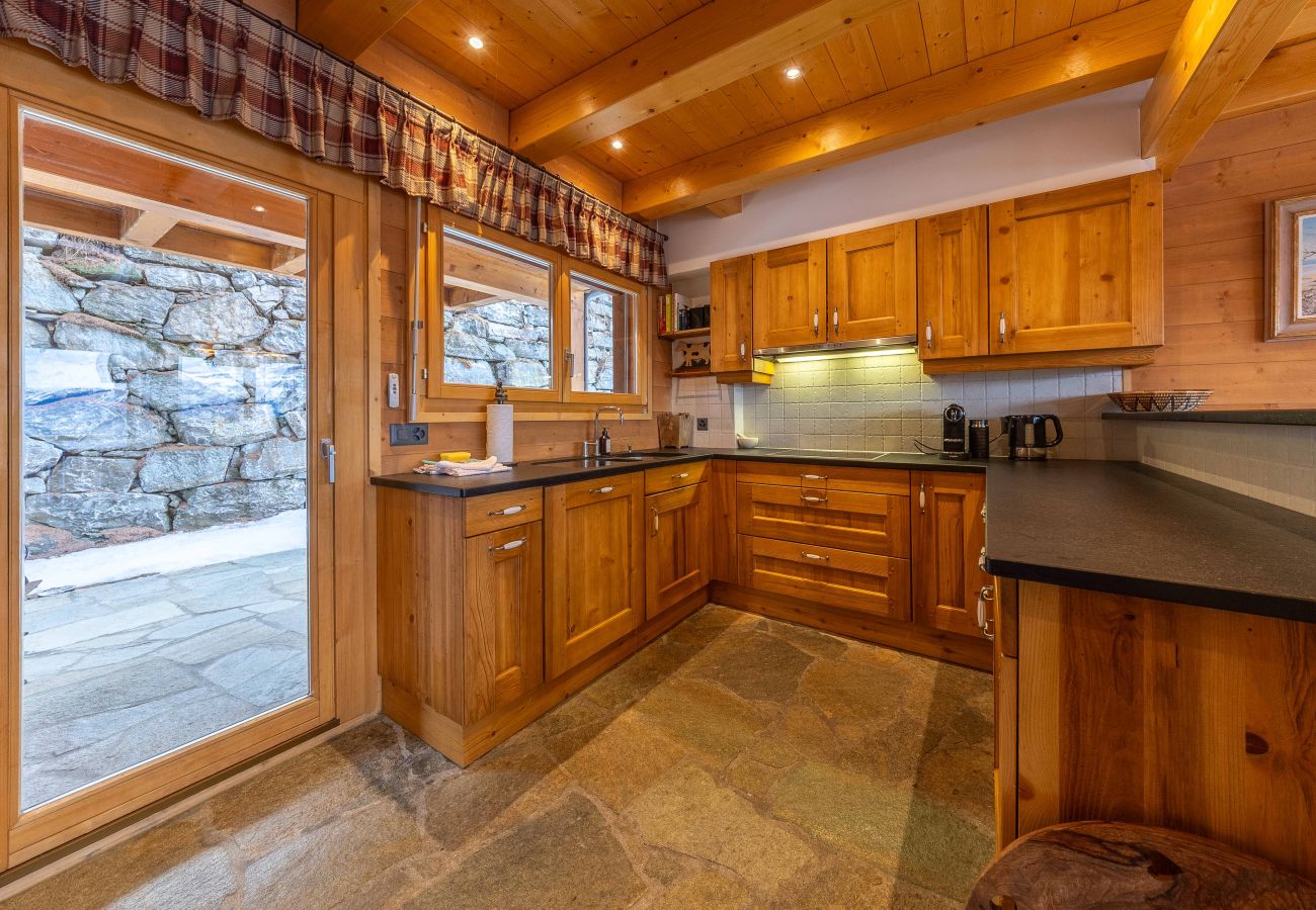 Chalet in Haute-Nendaz - Chalet Chafrebelle - sauna & view