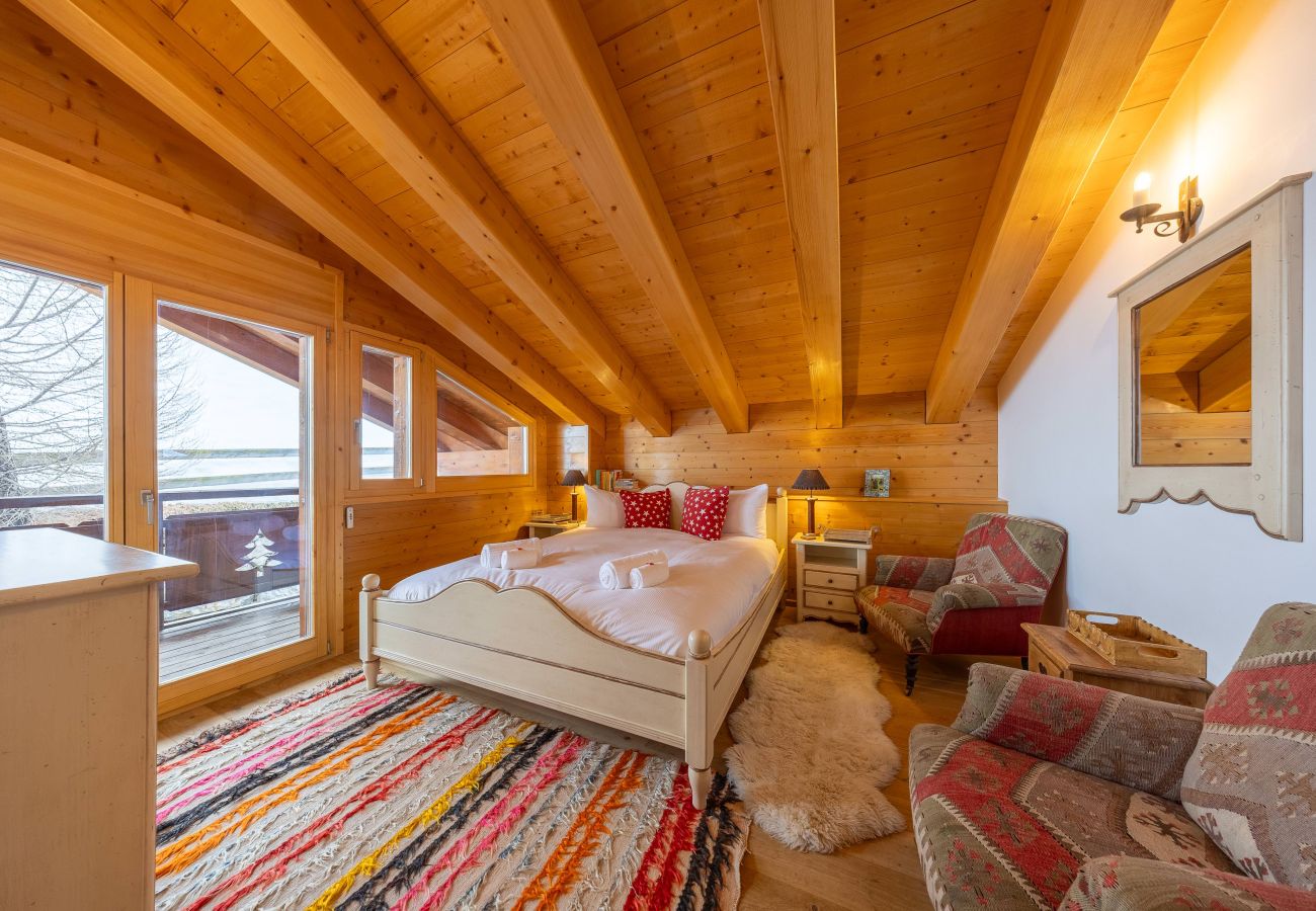 Chalet in Haute-Nendaz - Chalet Chafrebelle - sauna & view
