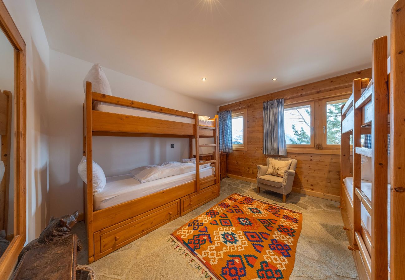 Chalet in Haute-Nendaz - Chalet Chafrebelle - sauna & view