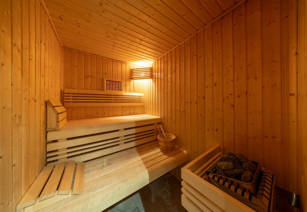 Chalet in Haute-Nendaz - Chalet Chafrebelle - sauna & view