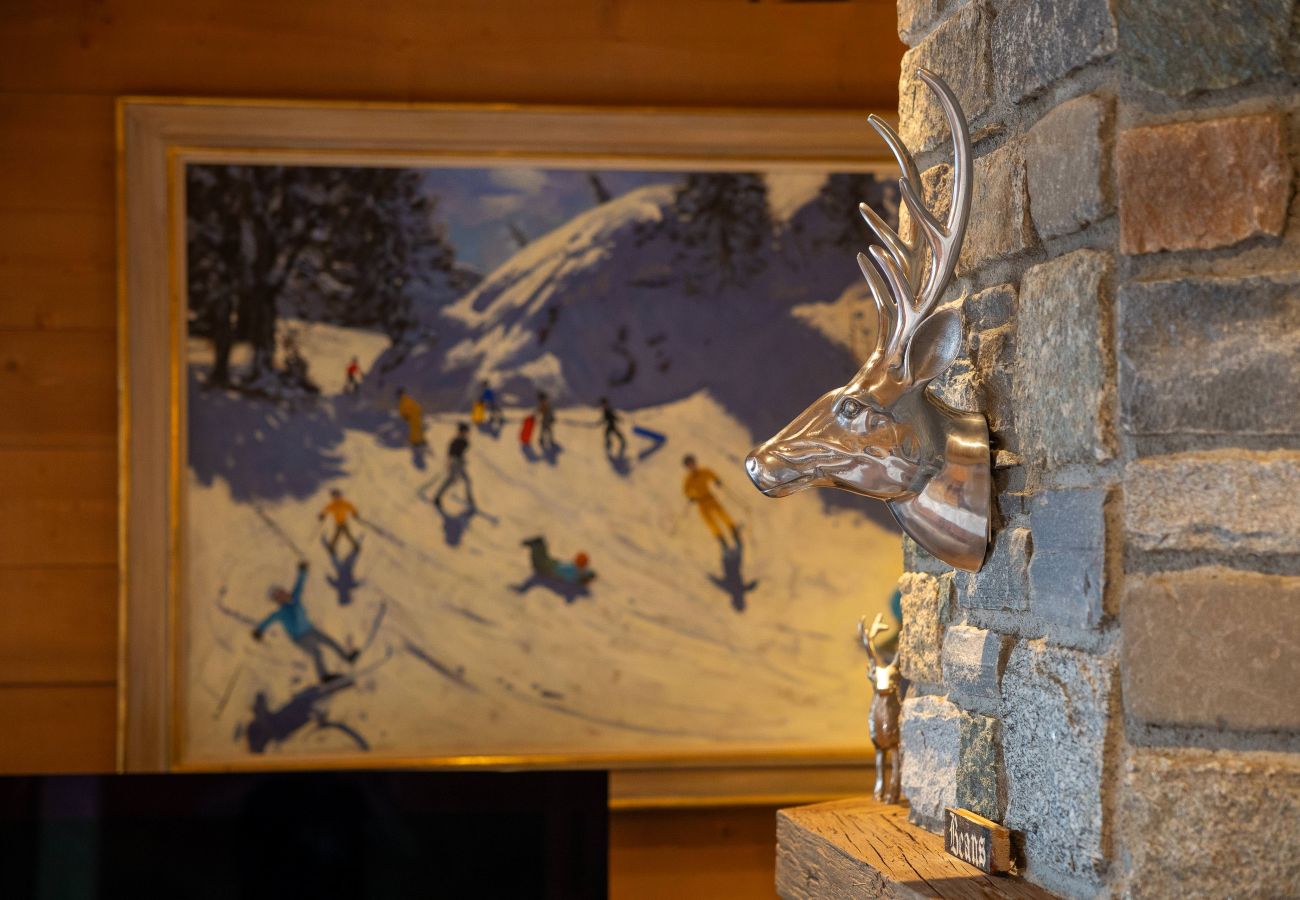 Chalet in Haute-Nendaz - Chalet Chafrebelle - sauna & view