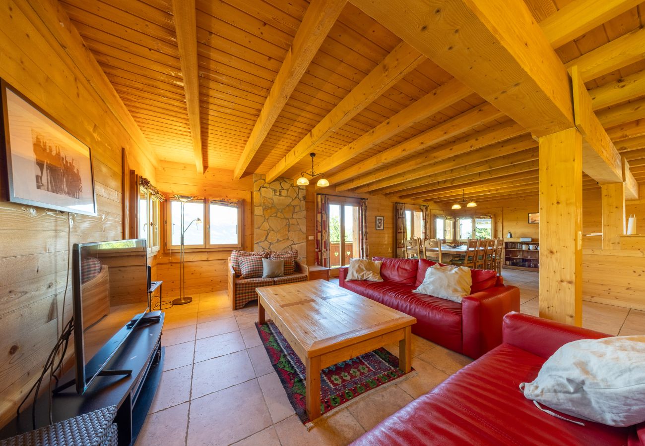 Chalet in Haute-Nendaz - Chalet Chocolat - Great view