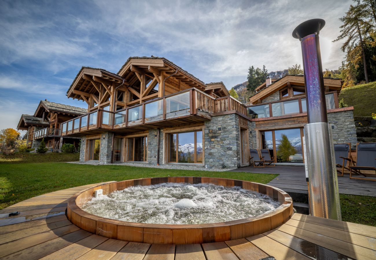 Chalet in Haute-Nendaz - Chalet Cimes and Dreams - Petit coin de paradis