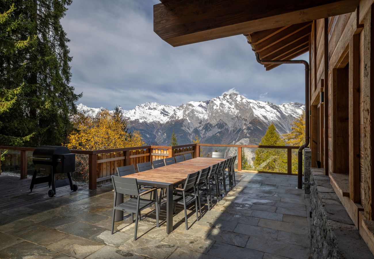 Chalet in Haute-Nendaz - Chalet Cimes and Dreams - Petit coin de paradis