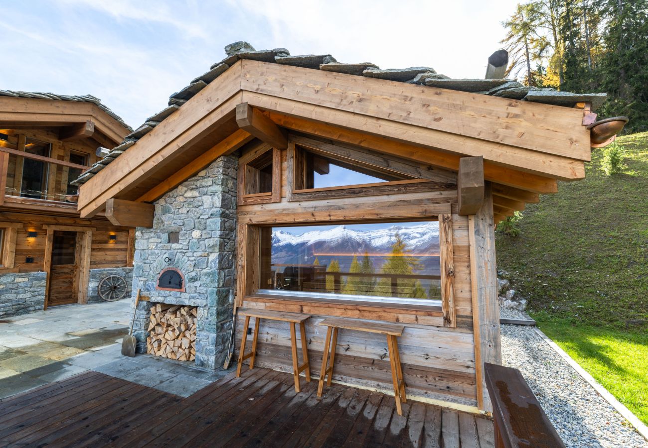 Chalet in Haute-Nendaz - Chalet Cimes and Dreams - Petit coin de paradis