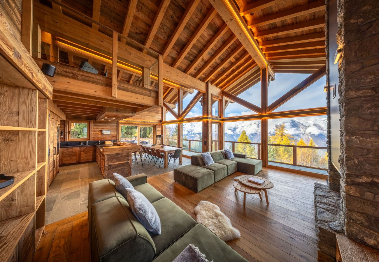 Chalet in Haute-Nendaz - Chalet Cimes and Dreams - Petit coin de paradis