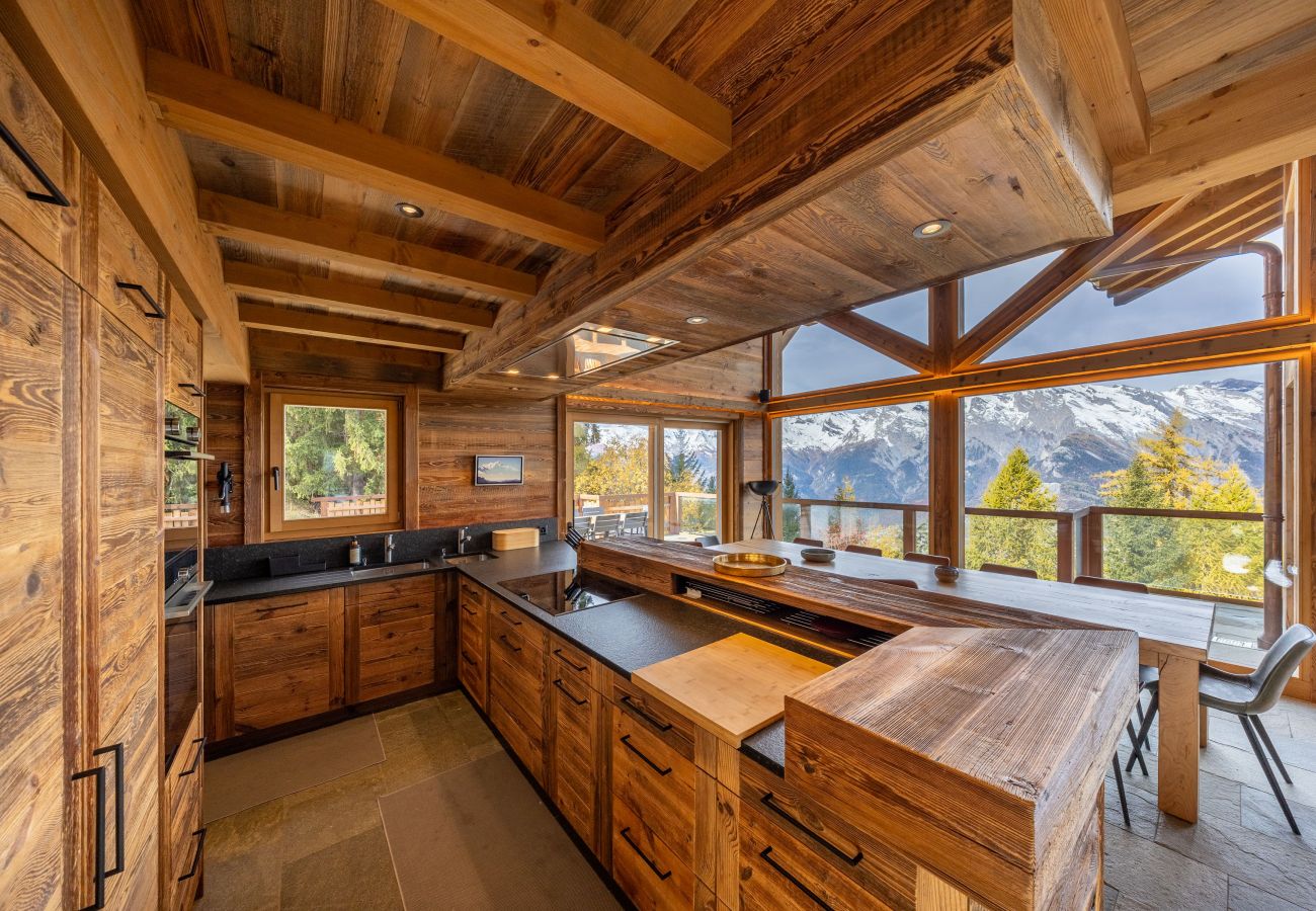 Chalet in Haute-Nendaz - Chalet Cimes and Dreams - Petit coin de paradis