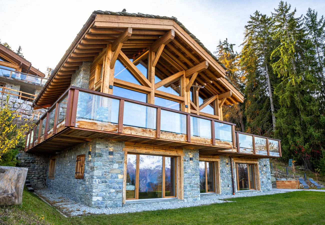 Chalet in Haute-Nendaz - Chalet Cimes and Dreams - Petit coin de paradis