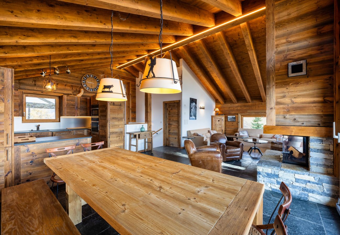 Chalet in Haute-Nendaz - Chalet Casse-Noisette wonderful, ski-in ski-out
