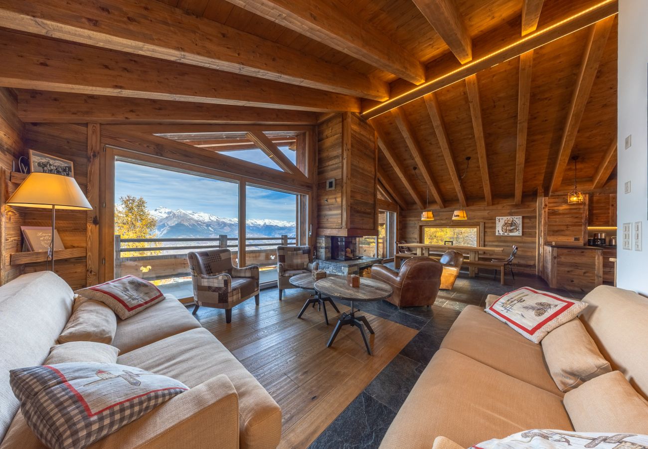 Chalet in Haute-Nendaz - Chalet Casse-Noisette wonderful, ski-in ski-out