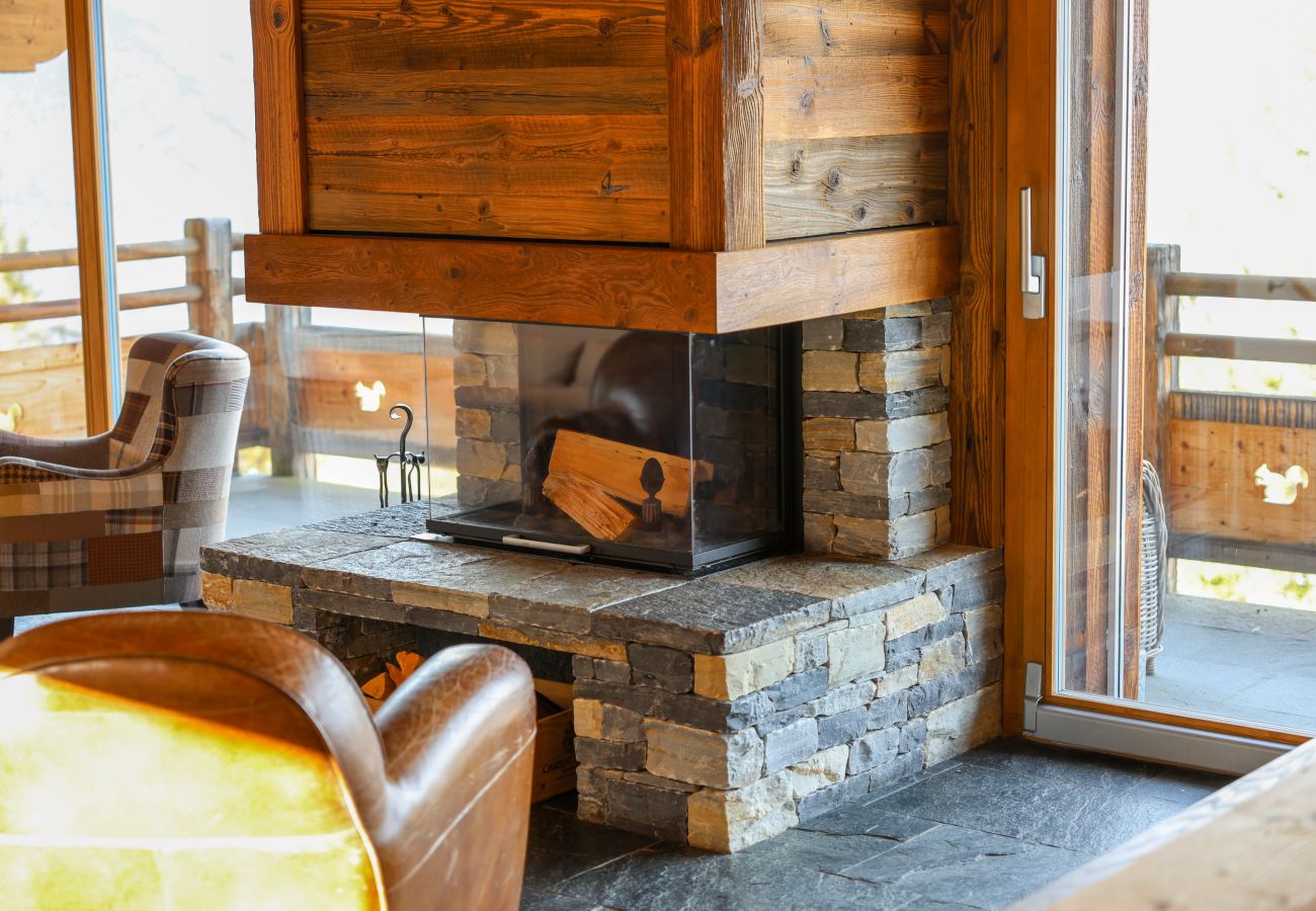 Chalet in Haute-Nendaz - Chalet Casse-Noisette wonderful, ski-in ski-out