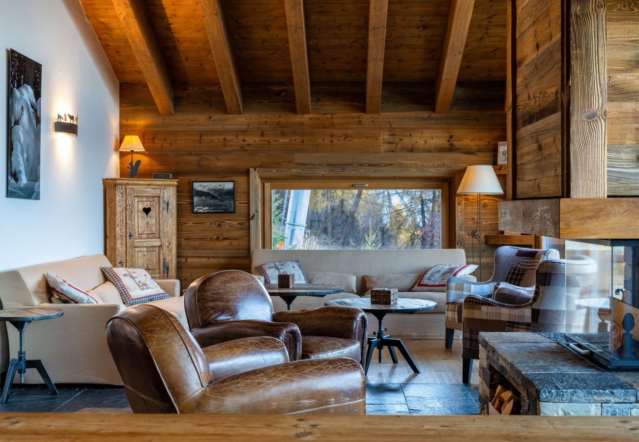 Chalet in Haute-Nendaz - Chalet Casse-Noisette wonderful, ski-in ski-out