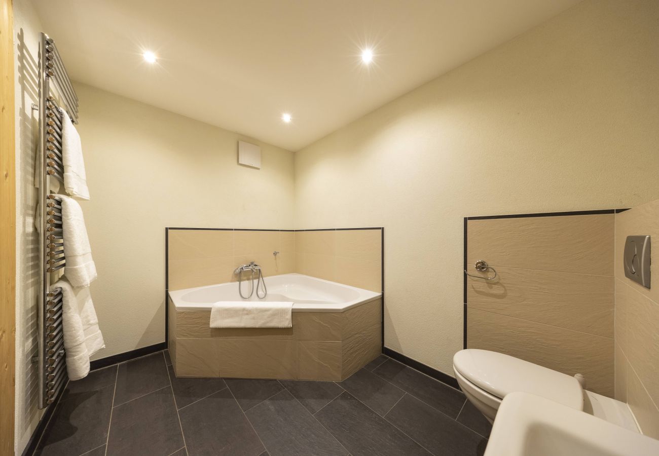 Chalet in Haute-Nendaz - Chalet Chevalier, gym, hot tub, sauna