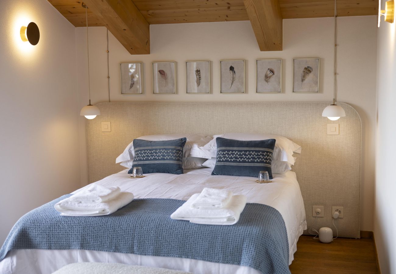 Chalet in Haute-Nendaz - Chalet Chevalier, gym, hot tub, sauna