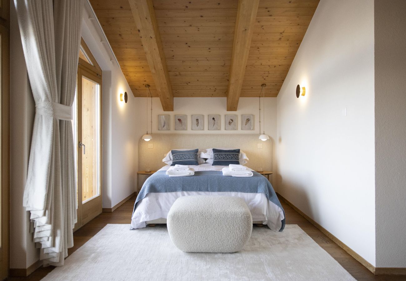 Chalet in Haute-Nendaz - Chalet Chevalier, gym, hot tub, sauna