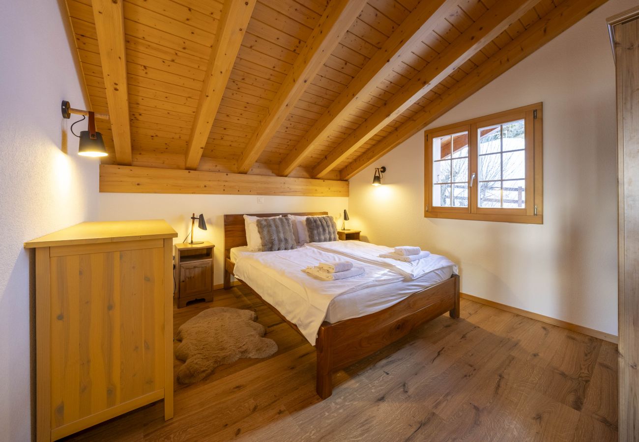 Chalet à Haute-Nendaz - Chalet Nid Blanc wood burning hottub