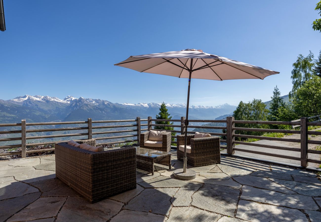 Chalet à Haute-Nendaz - Chalet Enchanteur sauna, jacuzzi, 13pax