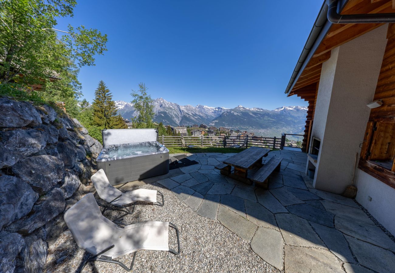 Chalet à Haute-Nendaz - Chalet Enchanteur sauna, jacuzzi, 13pax