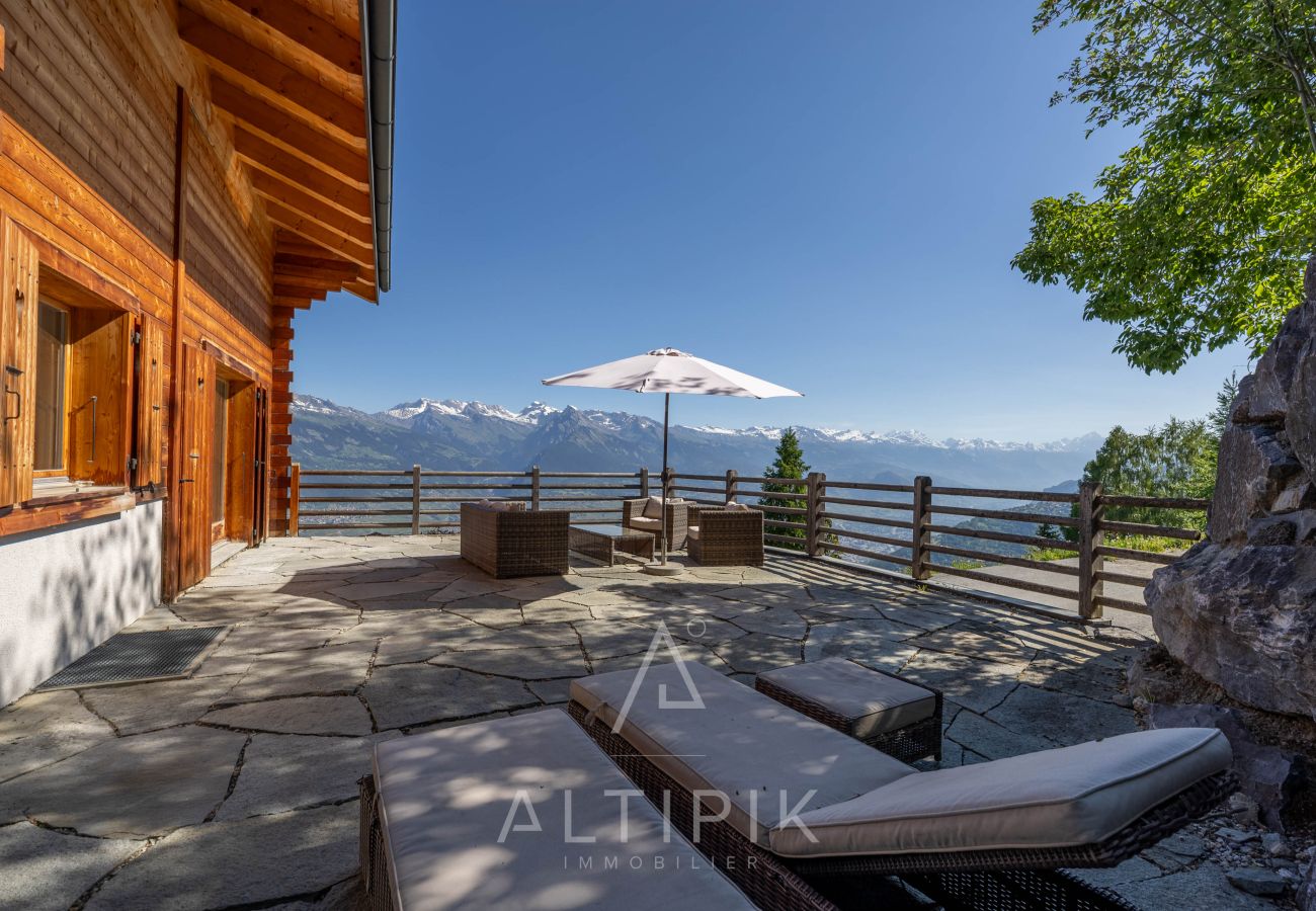 Chalet à Haute-Nendaz - Chalet Enchanteur sauna, jacuzzi, 13pax