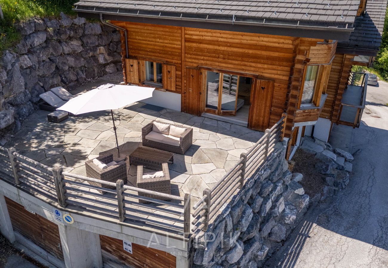 Chalet à Haute-Nendaz - Chalet Enchanteur sauna, jacuzzi, 13pax