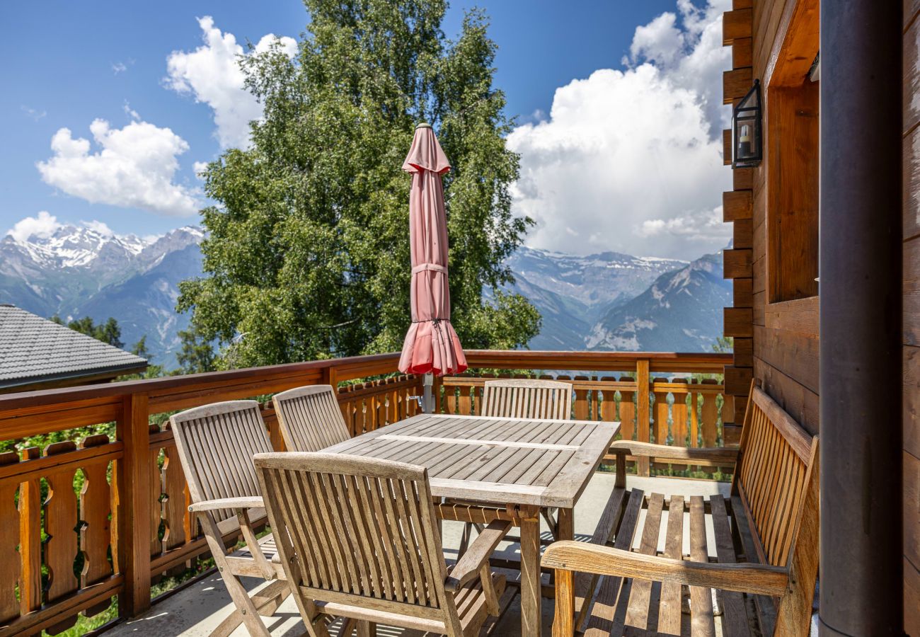 Chalet à Haute-Nendaz - Chalet Le Papillon, sauna, 4 Vallées