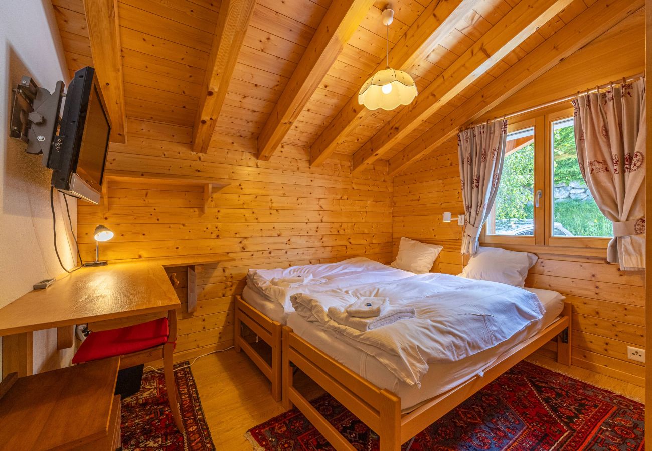 Chalet à Haute-Nendaz - Chalet Le Papillon, sauna, 4 Vallées