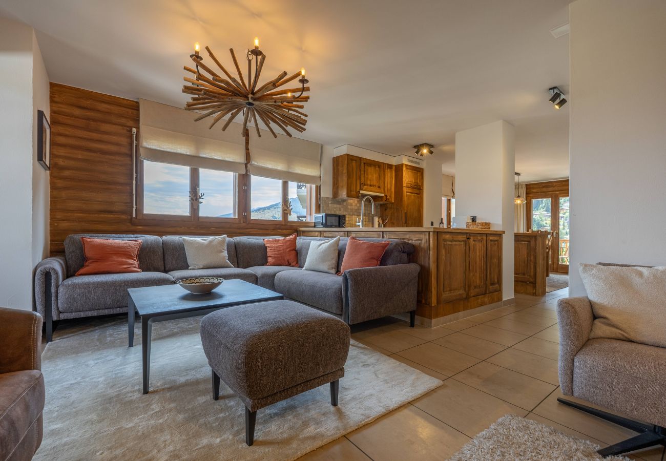 Appartement à Haute-Nendaz - Appartement Les Chouettes 21 aux pieds des pistes