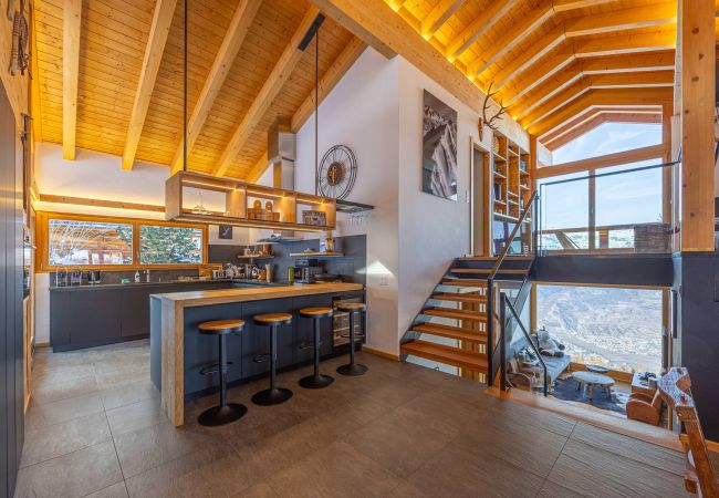 Chalet à Haute-Nendaz - Chalet Ciel Etoilé - vue splendide Chalet à Haute-Nendaz - Chalet Ciel Etoilé - vue splendide