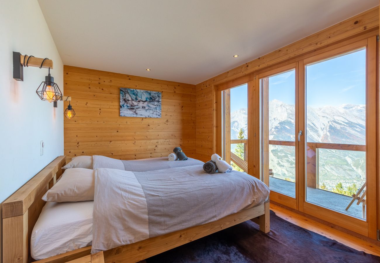 Chalet à Haute-Nendaz - Chalet Ciel Etoilé - vue splendide