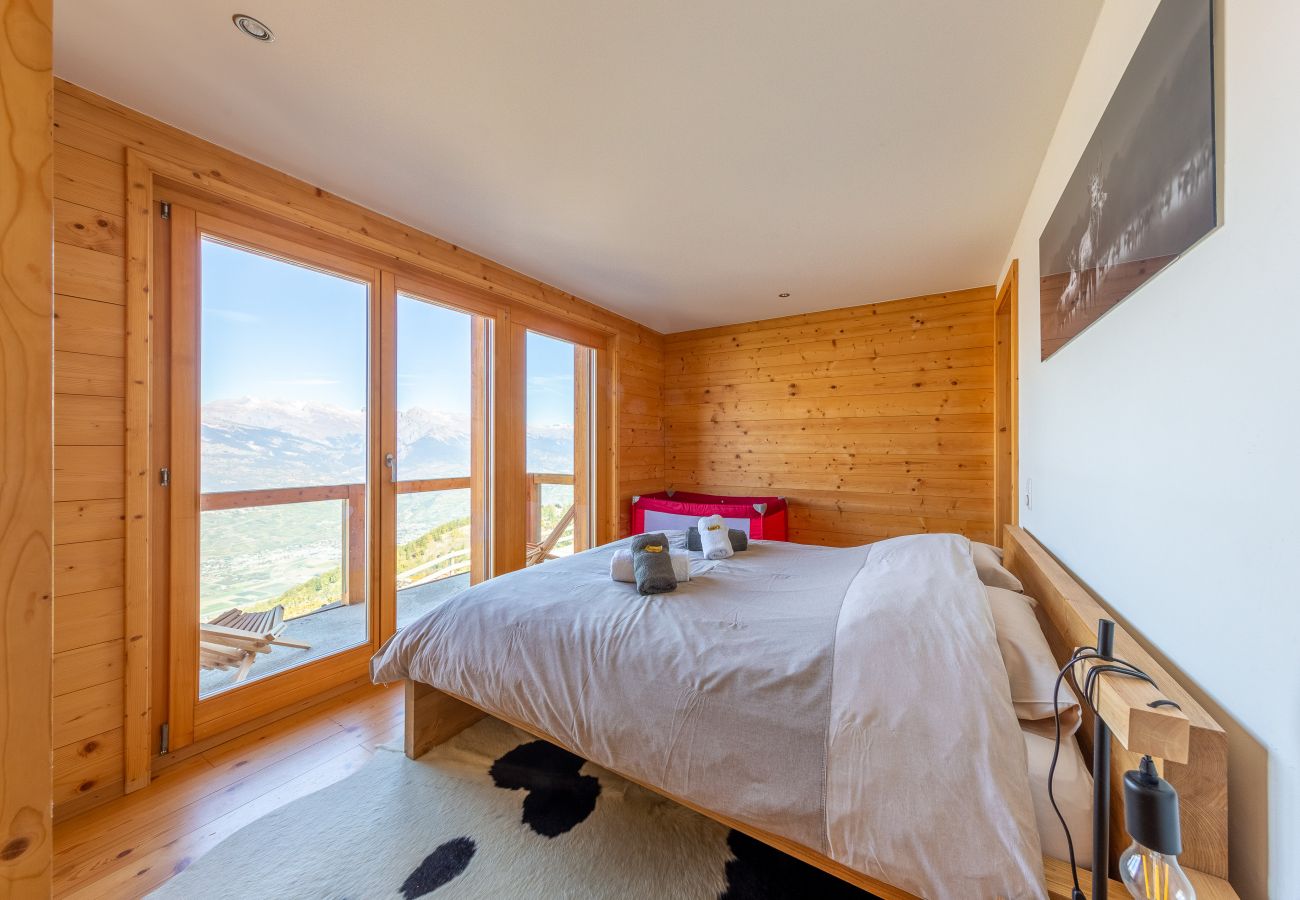 Chalet à Haute-Nendaz - Chalet Ciel Etoilé - vue splendide