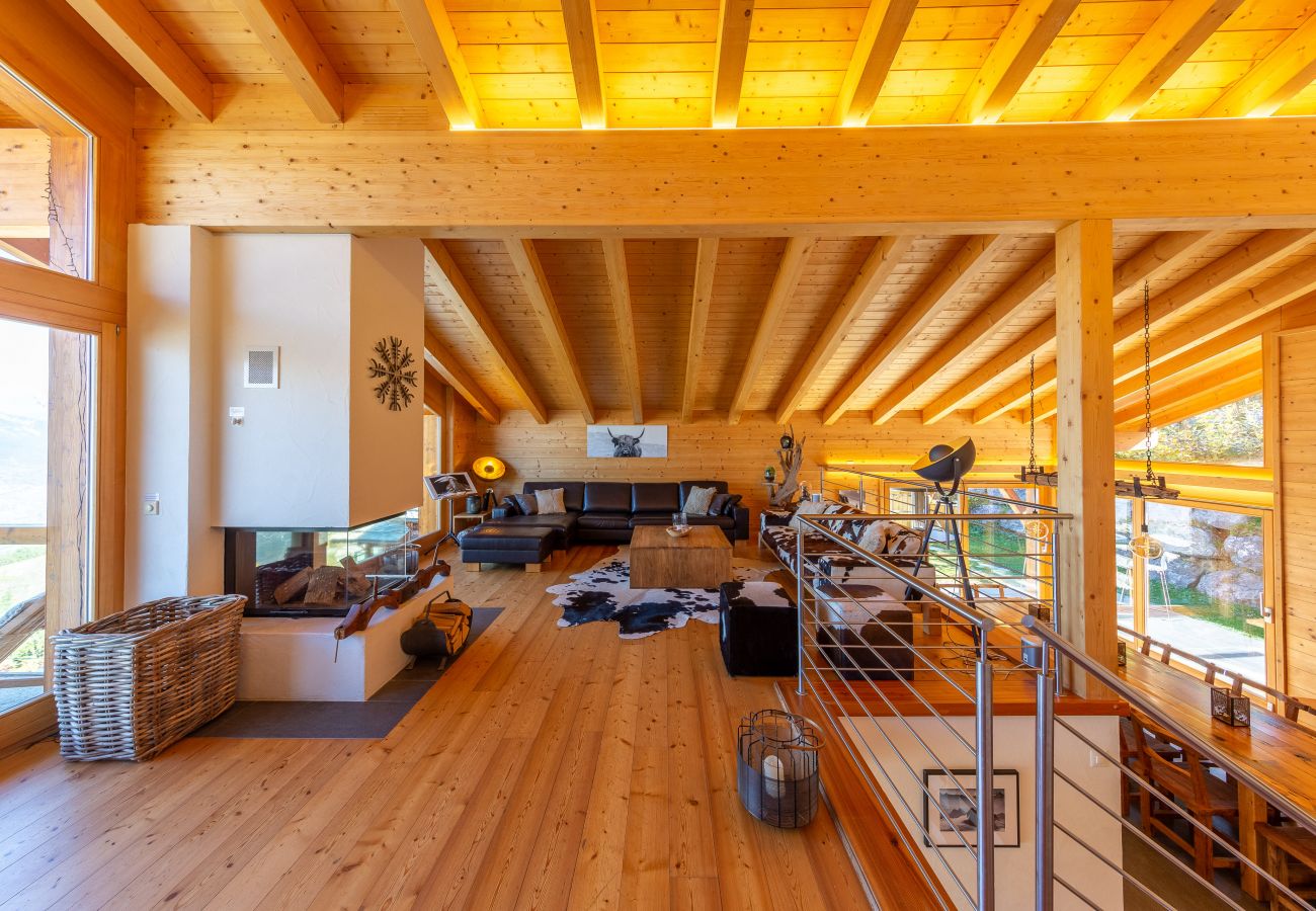 Chalet à Haute-Nendaz - Chalet Ciel Etoilé - vue splendide
