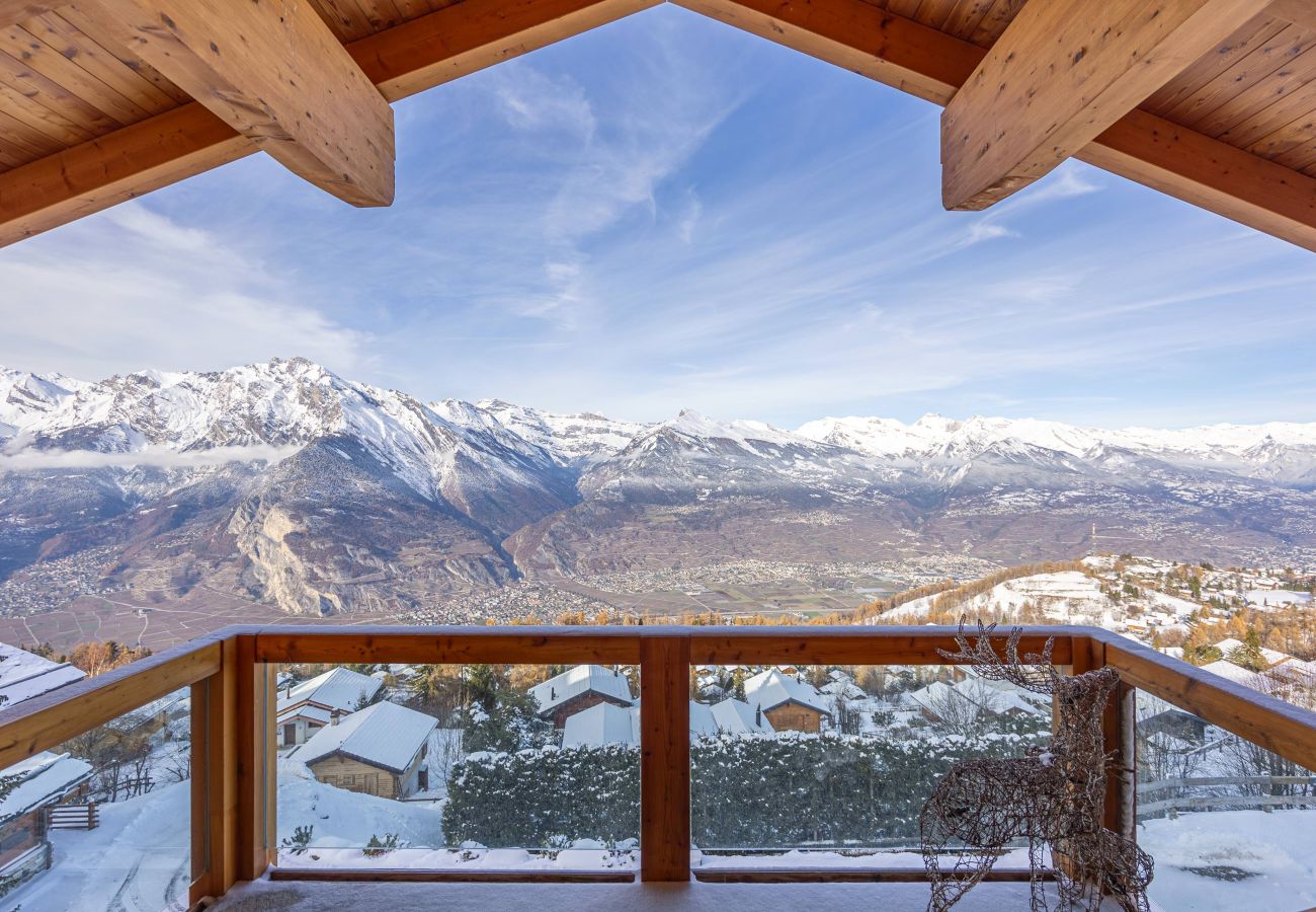 Chalet à Haute-Nendaz - Chalet Ciel Etoilé - vue splendide