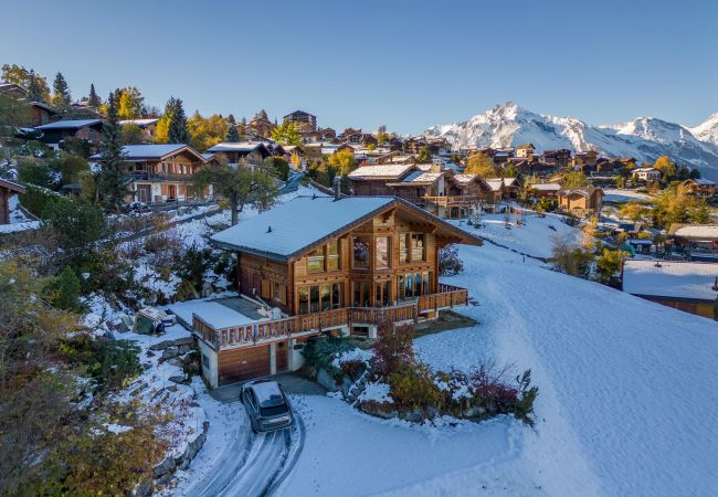 Chalet à Haute-Nendaz - Chalet Vansamis, views & sauna