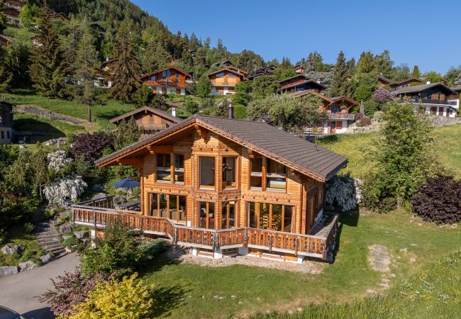Chalet à Haute-Nendaz - Chalet Vansamis, views & sauna