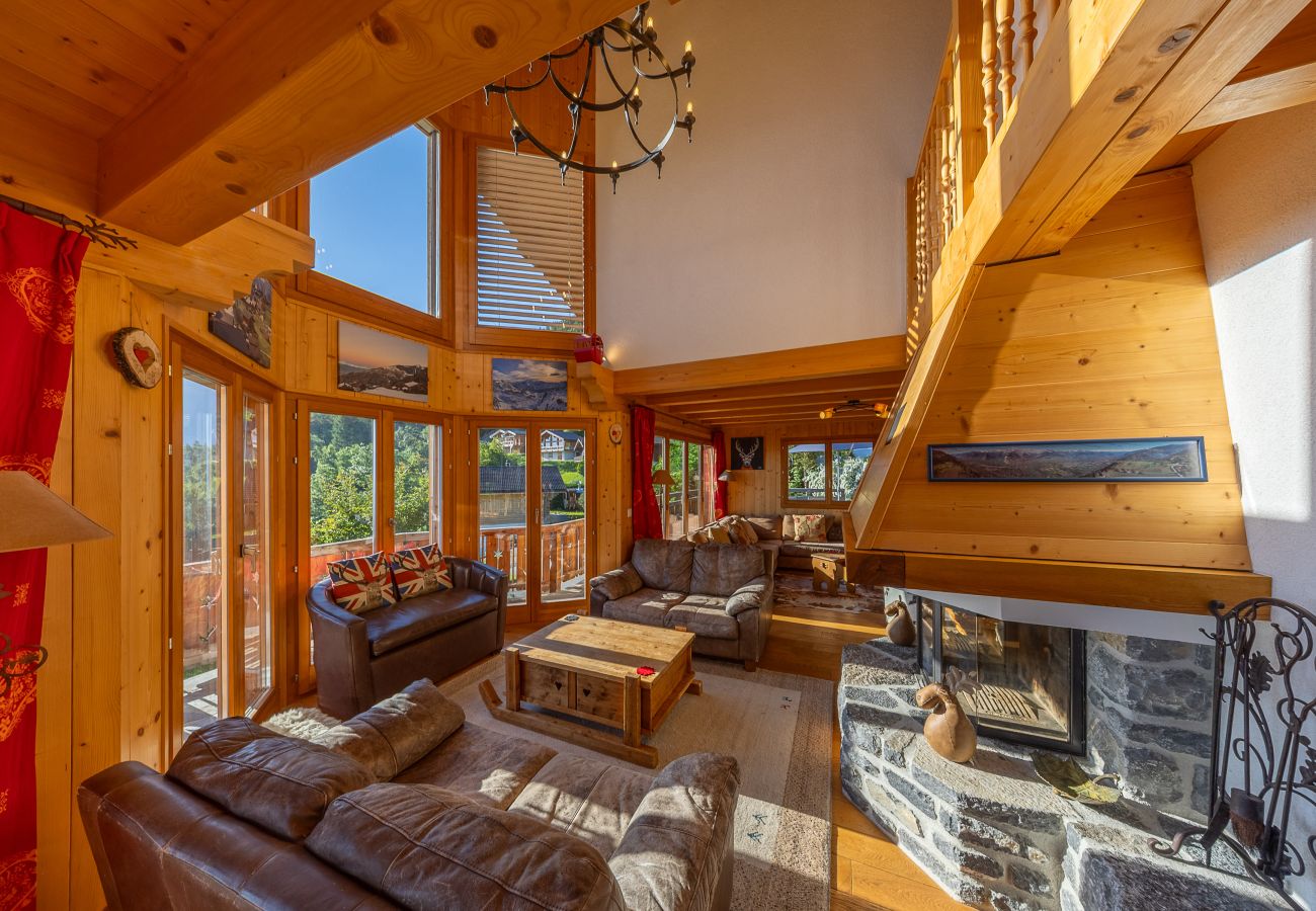 Chalet à Haute-Nendaz - Chalet Vansamis, views & sauna
