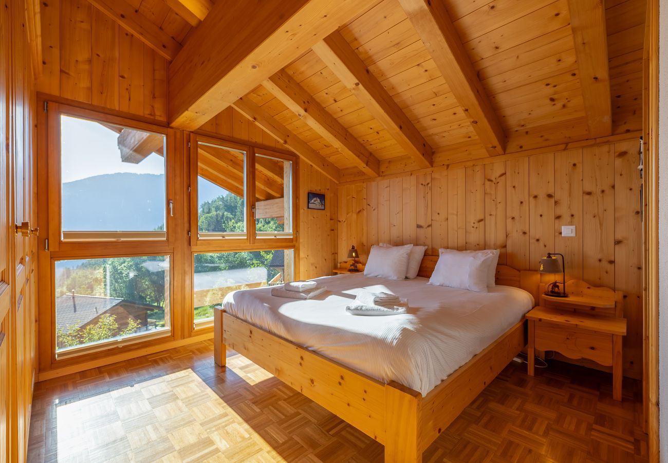 Chalet à Haute-Nendaz - Chalet Vansamis, views & sauna