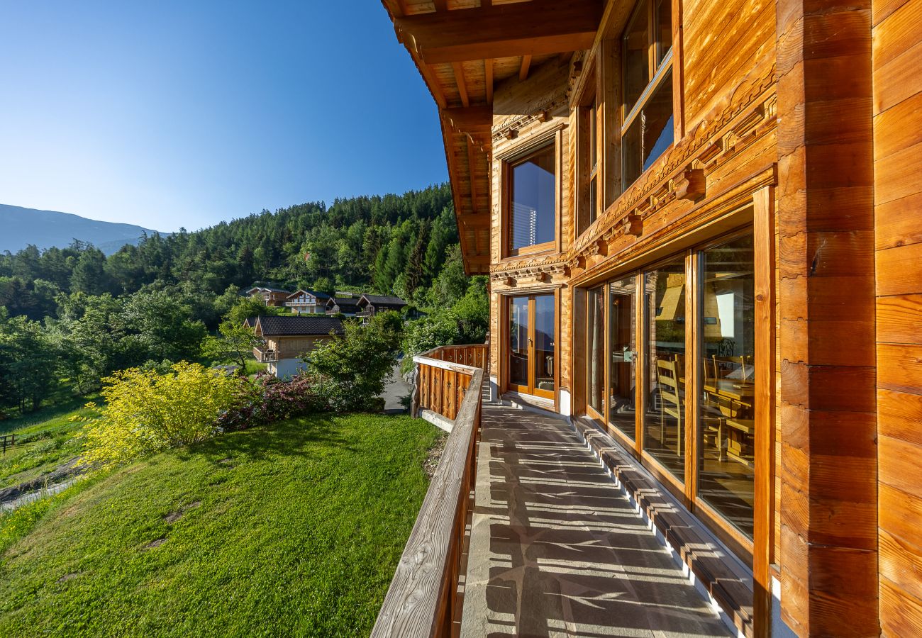 Chalet à Haute-Nendaz - Chalet Vansamis, views & sauna